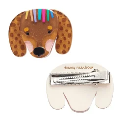 Erstwilder Darcy The Dachshund Hair Clips Set - 2 Piece^ Hair Clips & Claws