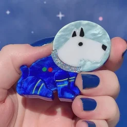 Erstwilder Daring Dogmonaut Brooch^ Brooches