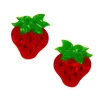 Erstwilder Darling Strawberry Hair Clips Set - 2 Piece^ Hair Clips & Claws