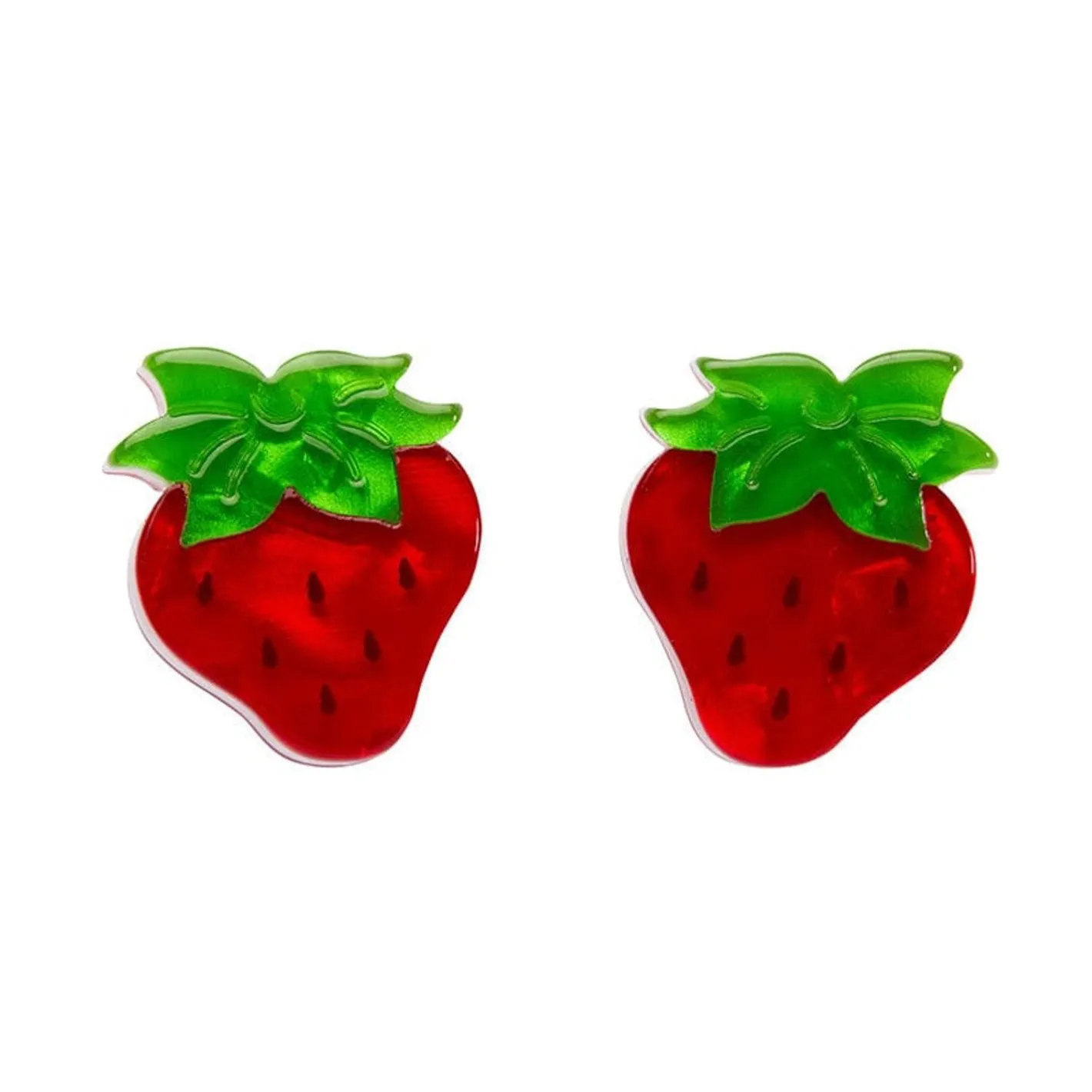 Erstwilder Darling Strawberry Stud Earrings^ Earrings