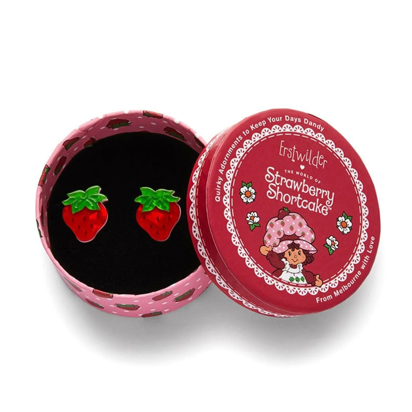 Erstwilder Darling Strawberry Stud Earrings^ Earrings