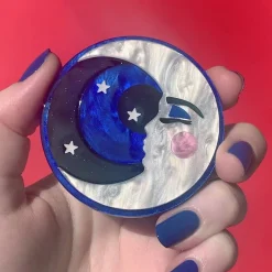 Erstwilder Dead Of Night Brooch^ Brooches