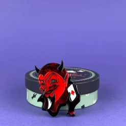 Erstwilder Deal With The Devil Brooch^ Brooches