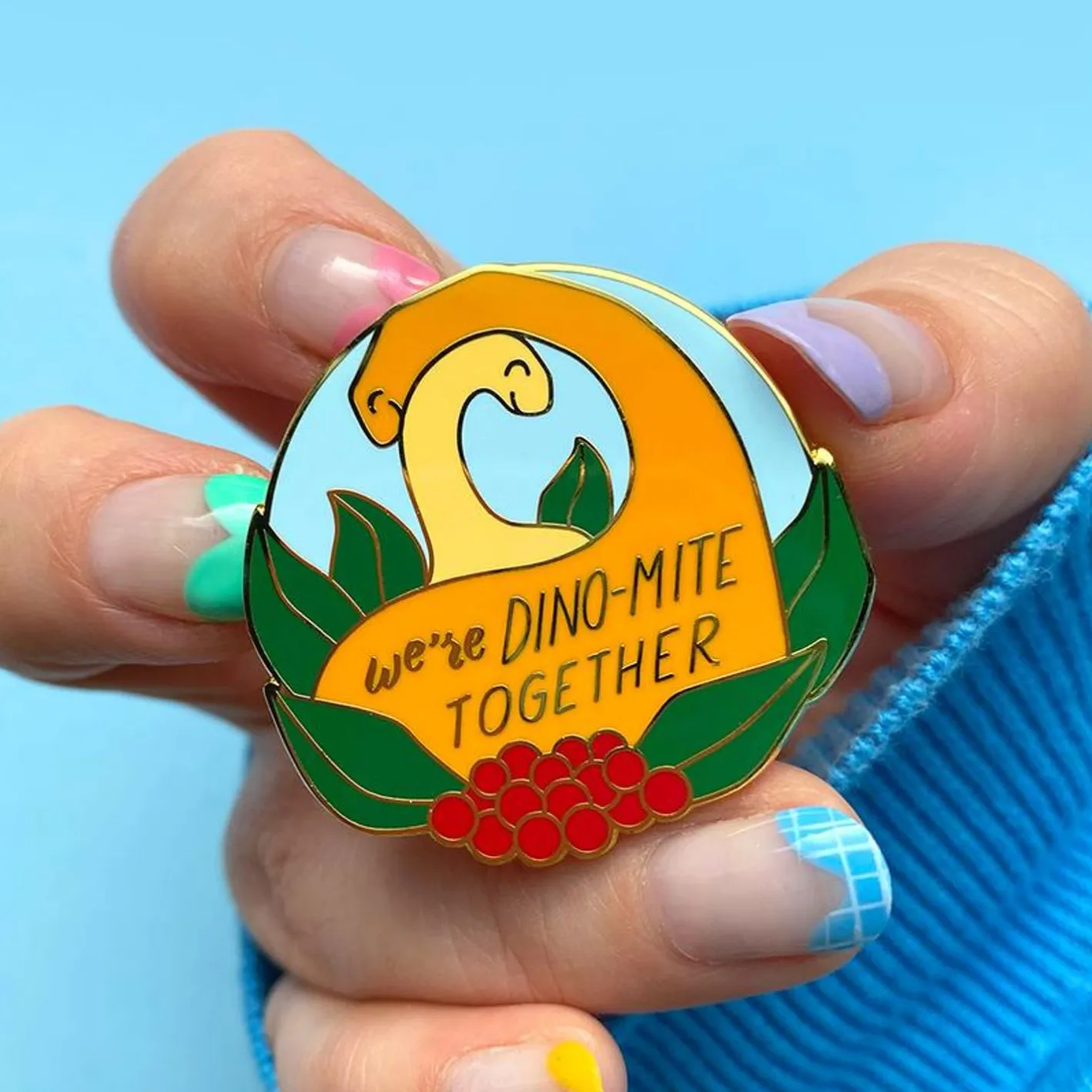 Erstwilder Dino-Mite Enamel Pin^ Enamel Pins
