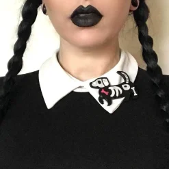 Erstwilder Doggo Darkness Brooch^ Brooches