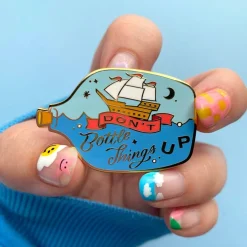 Erstwilder Don'T Bottle Things Up Enamel Pin^ Enamel Pins