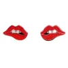 Erstwilder Double Feature Lips Stud Earrings^ Earrings