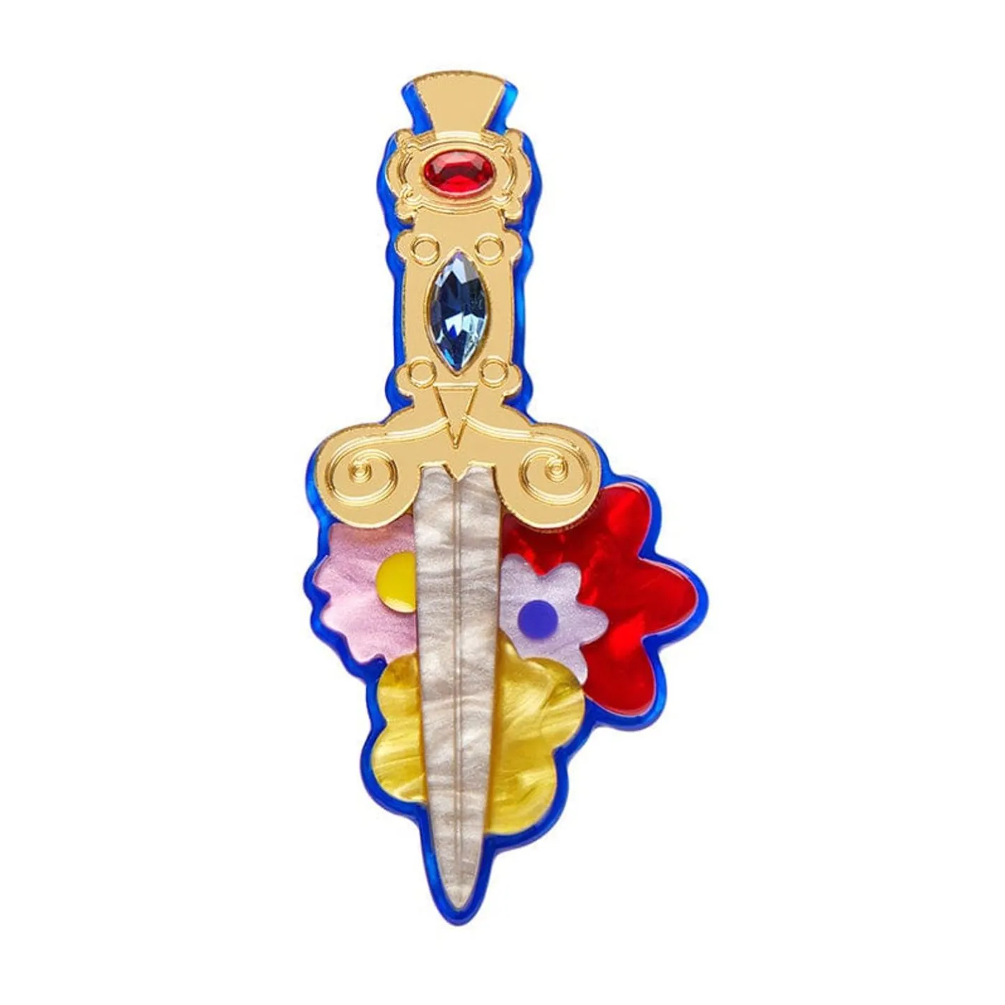 Erstwilder Double-Edged Delight Brooch^ Brooches
