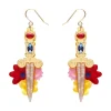 Erstwilder Double-Edged Delight Drop Earrings^ Earrings