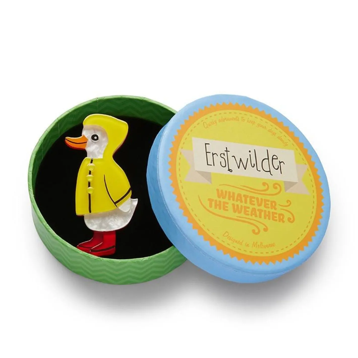 Erstwilder Duck, Duck, Splash! Brooch^ Brooches