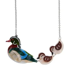 Erstwilder Ducks In A Row Necklace^ Necklaces