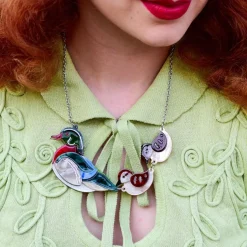 Erstwilder Ducks In A Row Necklace^ Necklaces