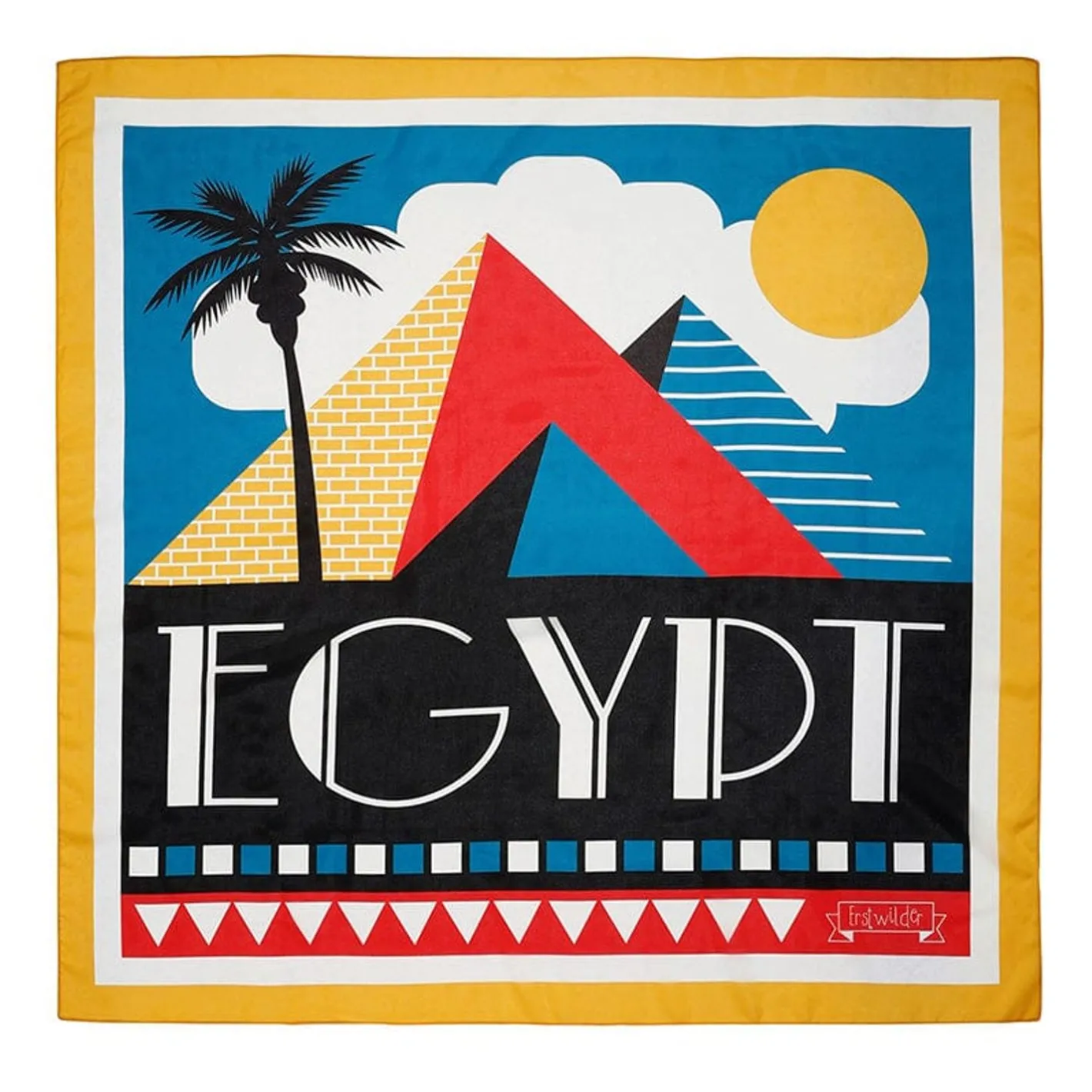 Erstwilder Egypt Souvenir Square Scarf^ Scarves