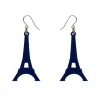 Erstwilder Eiffel Tower Solid Resin Drop Earrings - Blue^ Essential Earrings