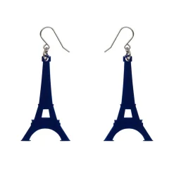 Erstwilder Eiffel Tower Solid Resin Drop Earrings - Blue^ Essential Earrings