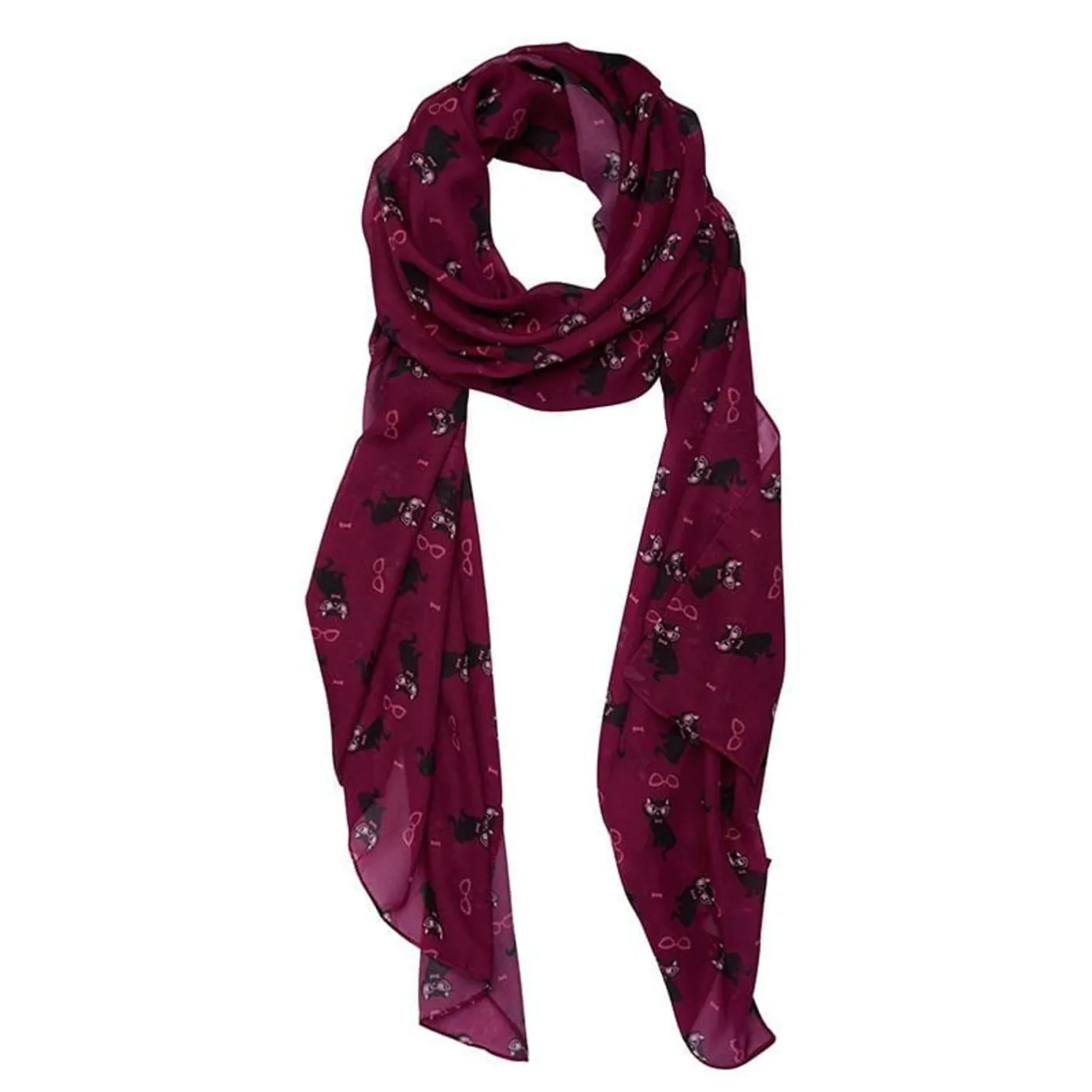 Erstwilder Elissa The Indie Cat Large Neck Scarf^ Scarves