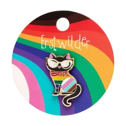 Erstwilder Elissa The Rainbow Cat Enamel Pin^ Enamel Pins