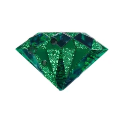 Erstwilder Emerald Brooch^ Brooches