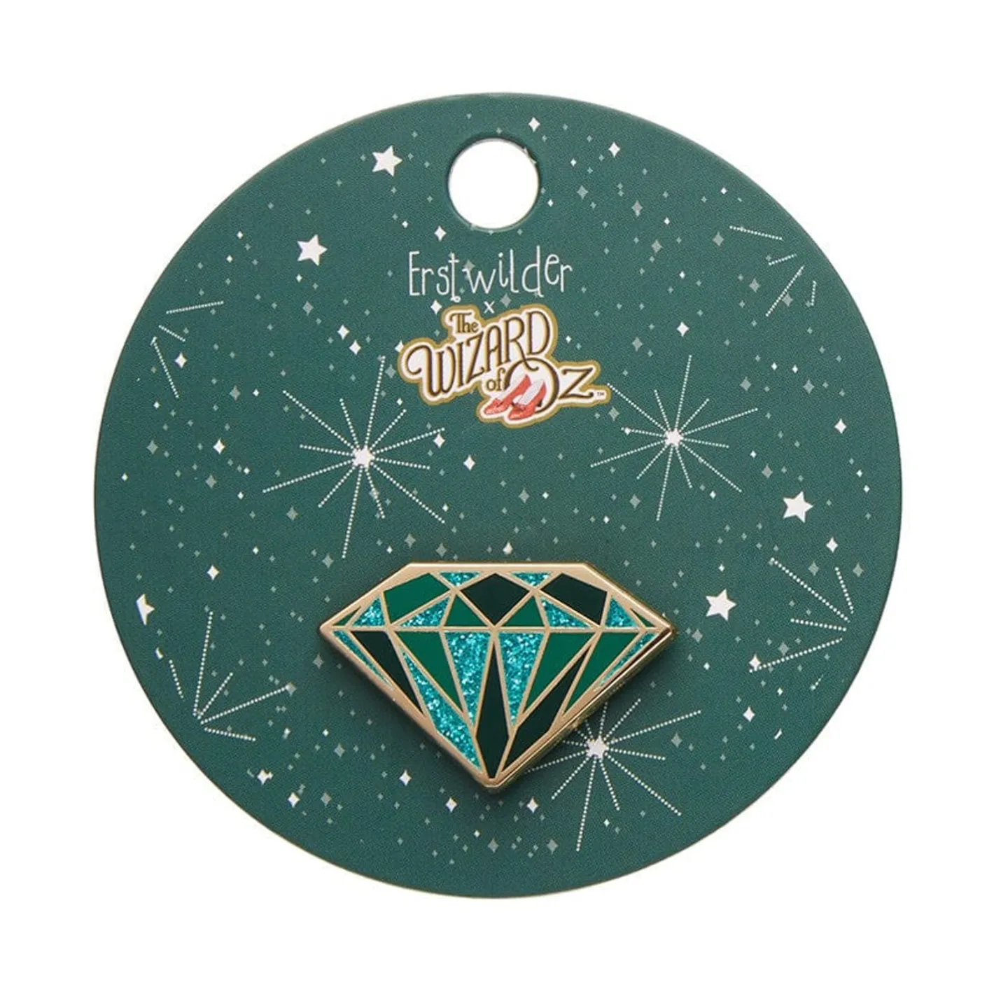 Erstwilder Emerald Enamel Pin^ Enamel Pins