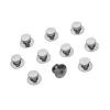 Erstwilder Enamel Pin Metal Locking Clasp 10-Pack - Silver^ Components