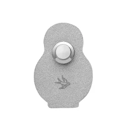 Erstwilder Enamel Pin Metal Locking Clasp 10-Pack - Silver^ Components