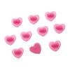 Erstwilder Enamel Pin Rubber Heart Locking Clasp 10-Pack - Pink^ Components