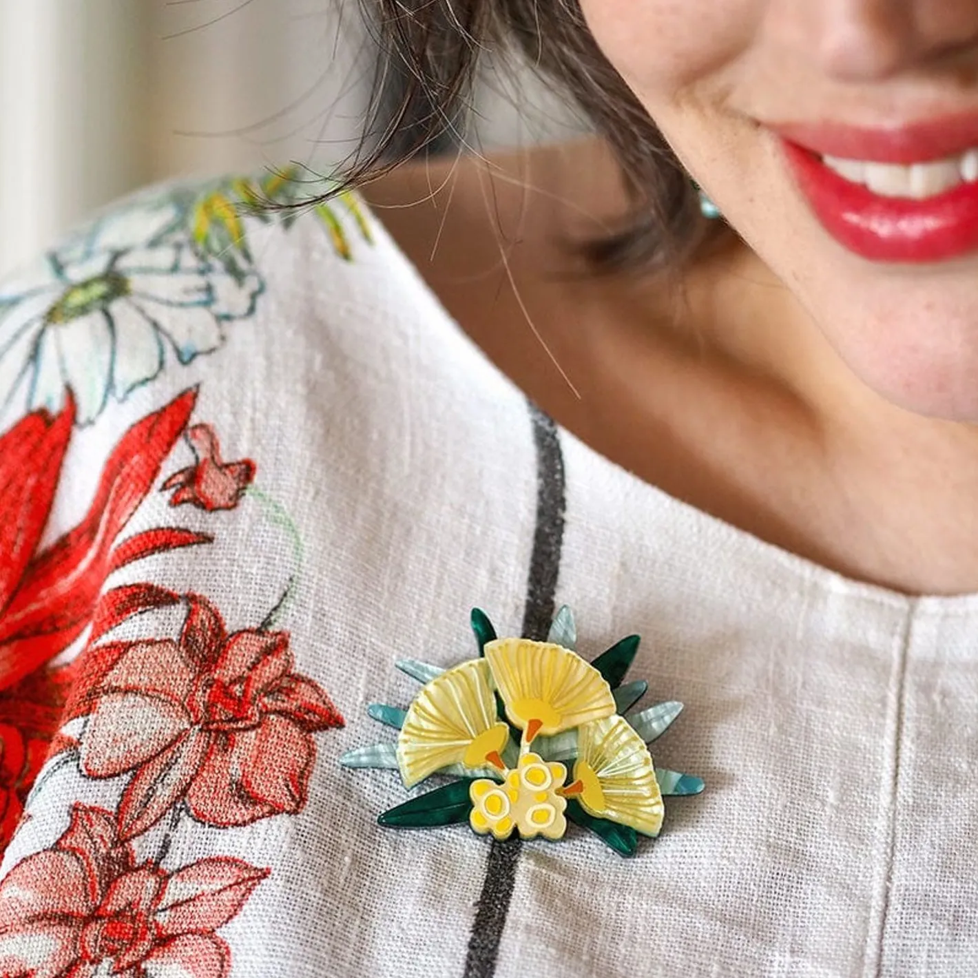 Erstwilder Endearing Lilly Pilly Brooch^ Brooches