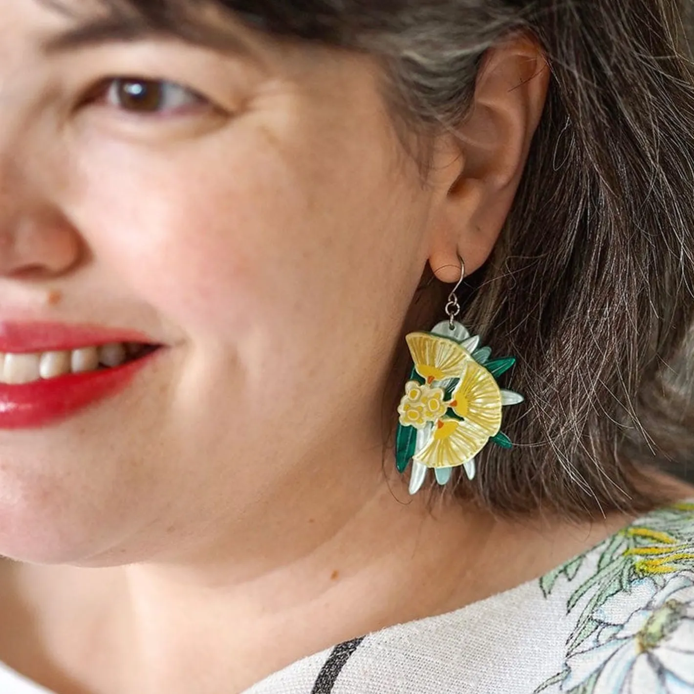 Erstwilder Endearing Lilly Pilly Drop Earrings^ Earrings