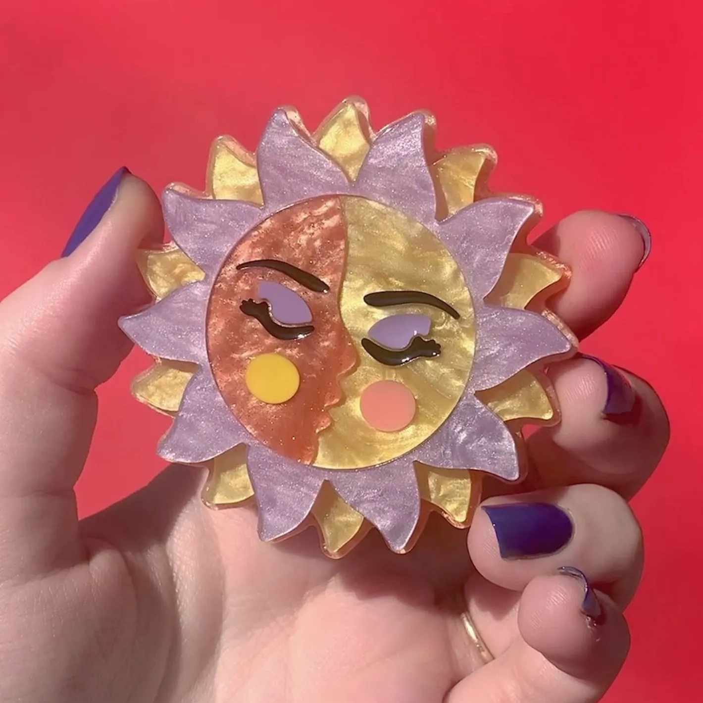 Erstwilder Eternal Sunshine Brooch^ Brooches