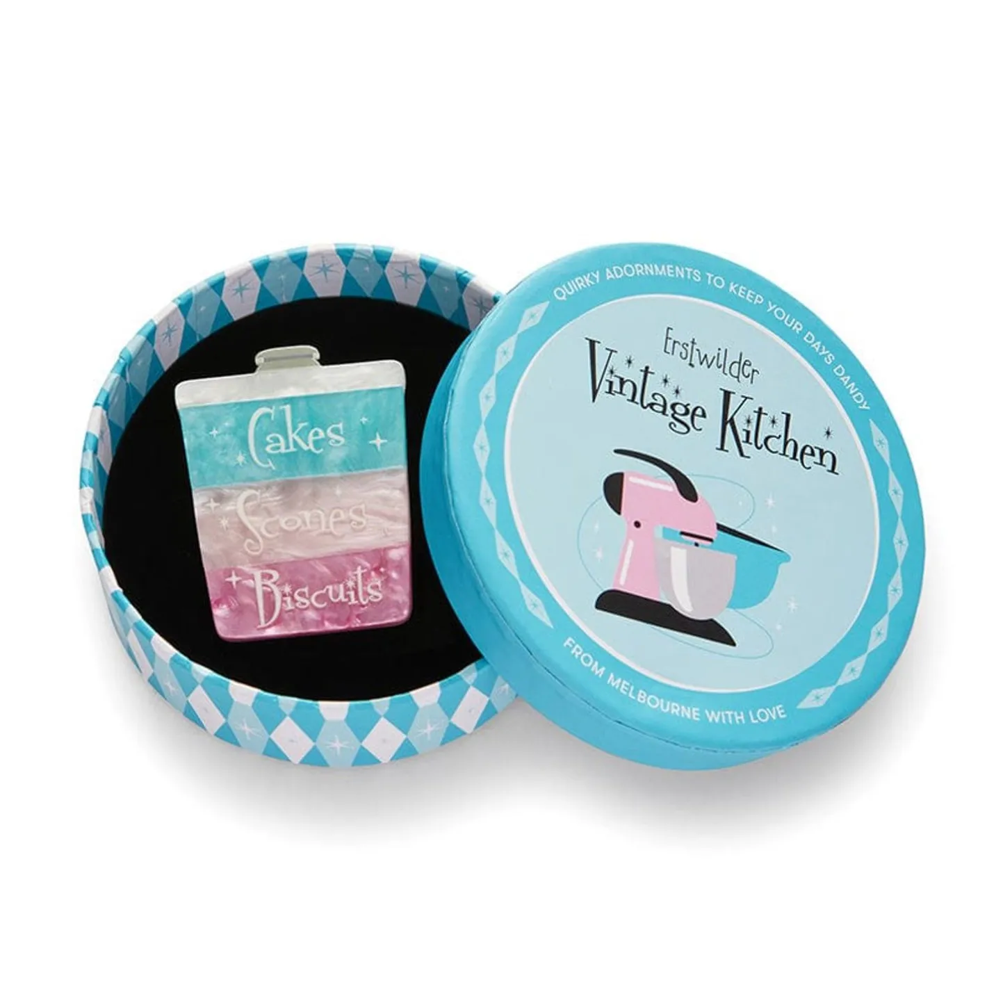Erstwilder Everyone'S Favourite Tin Brooch^ Brooches