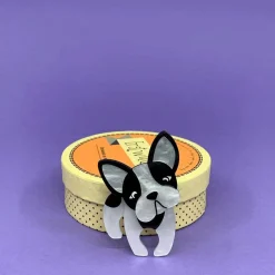 Erstwilder Fabian The French Bulldog Brooch^ Brooches