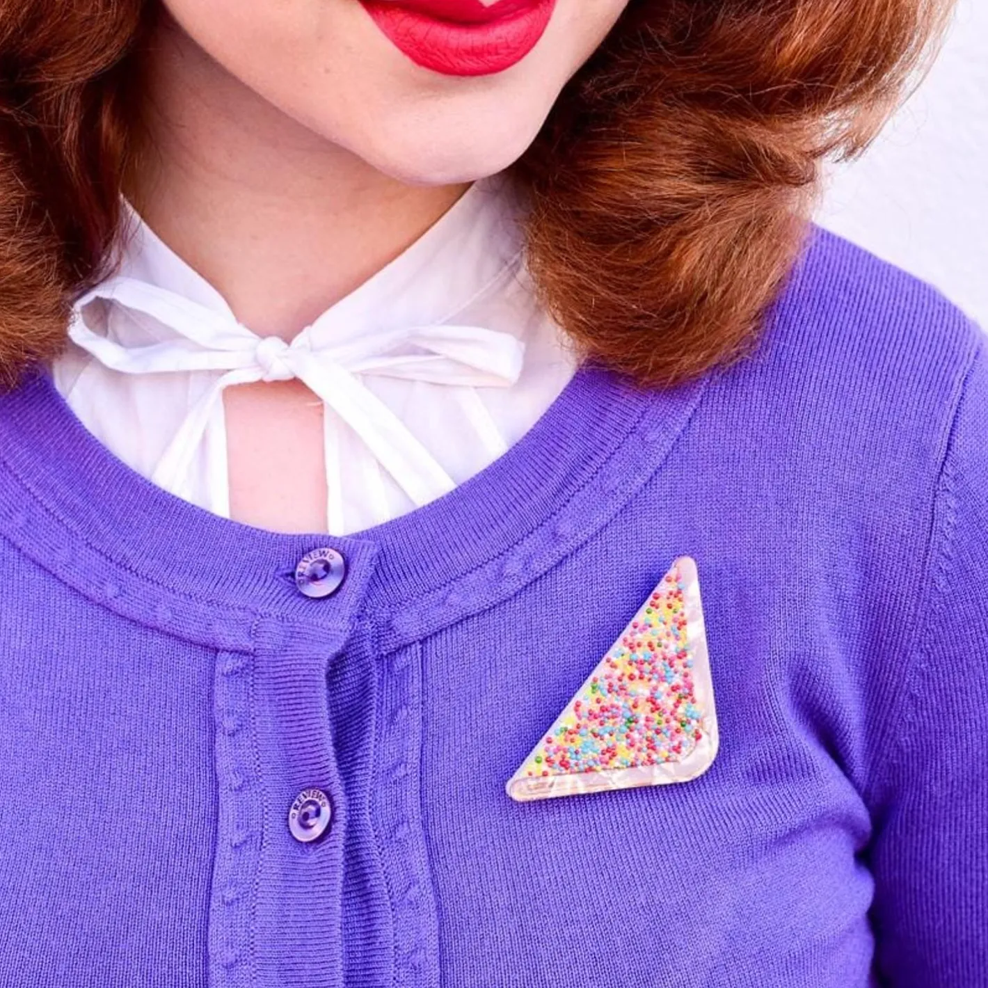 Erstwilder Fairy Bread Brooch^ Brooches