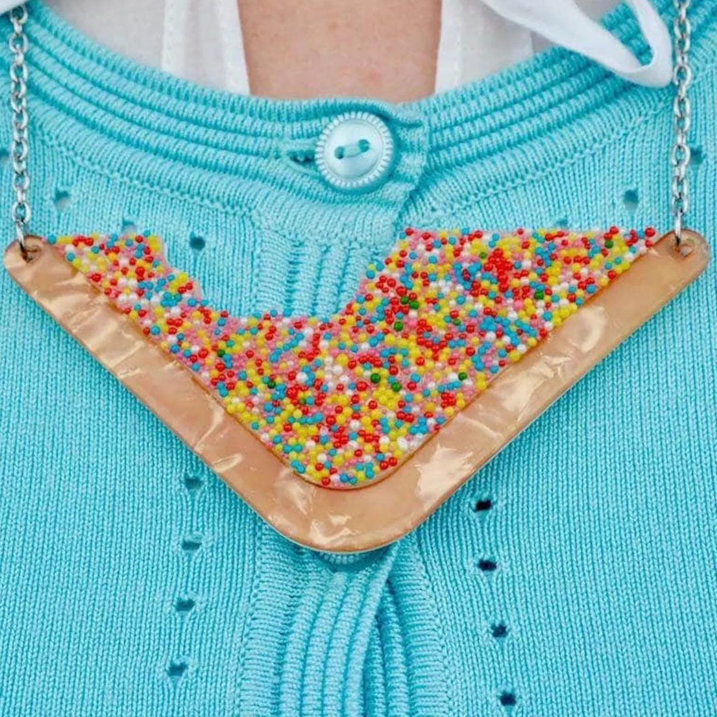 Erstwilder Fairy Bread Necklace^ Necklaces
