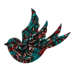 Erstwilder Fancie Jo Sparrow Brooch^ Brooches