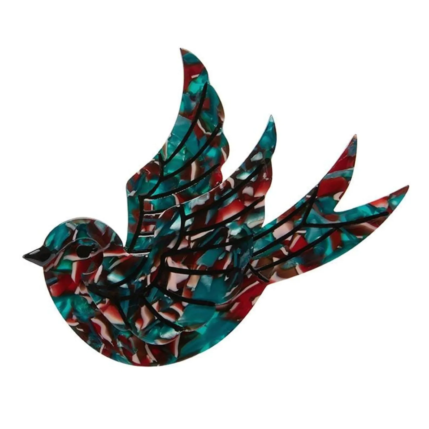 Erstwilder Fancie Jo Sparrow Brooch^ Brooches