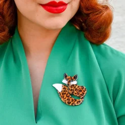 Erstwilder Faustine Fox Brooch^ Brooches