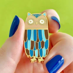 Erstwilder Feather Dress Enamel Pin^ Enamel Pins