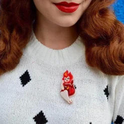 Erstwilder Felicity Of The Fire Brooch^ Brooches
