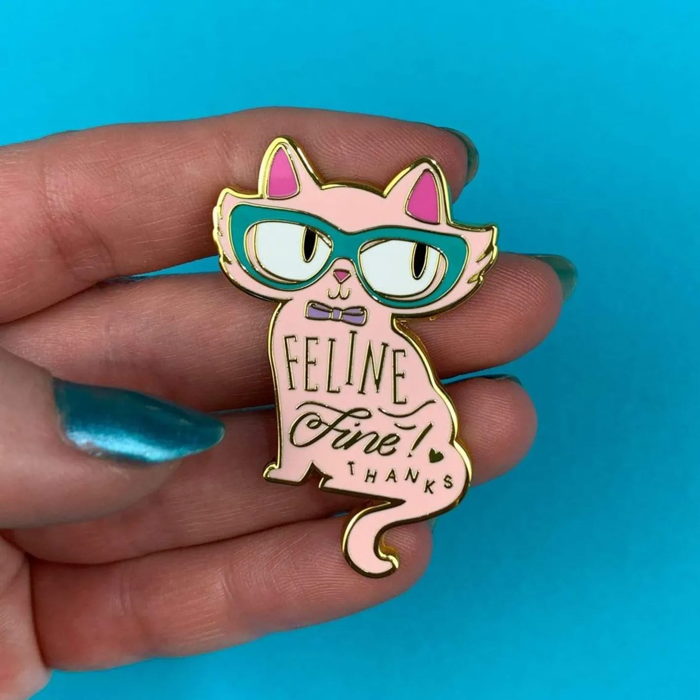 Erstwilder Feline Fine Enamel Pin^ Enamel Pins