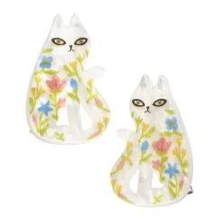 Erstwilder Feline Florescence Hair Clips Set - 2 Piece^ Hair Clips & Claws