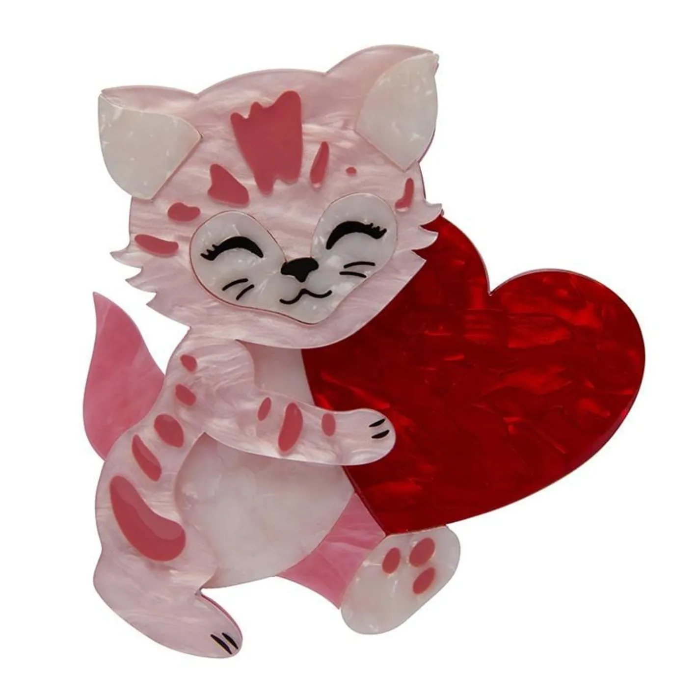 Erstwilder Feline The Love Brooch^ Brooches
