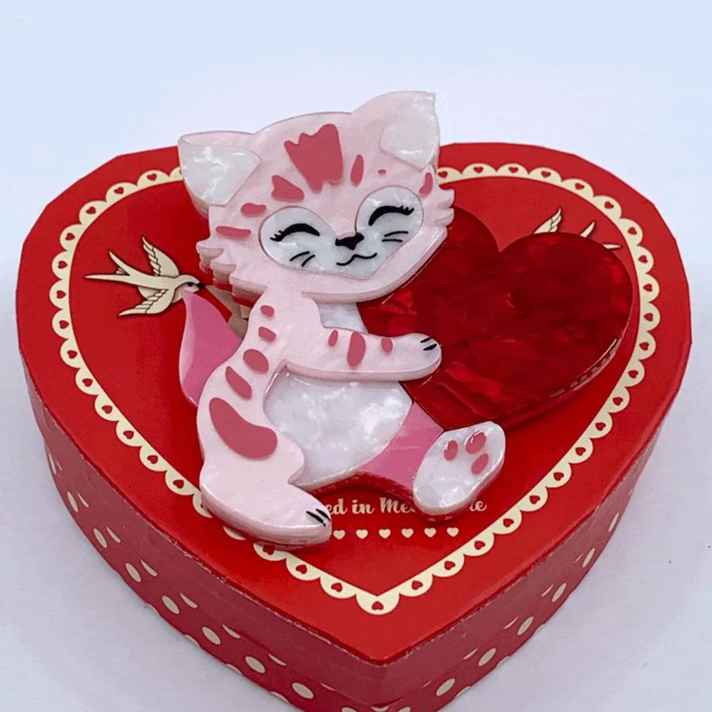 Erstwilder Feline The Love Brooch^ Brooches