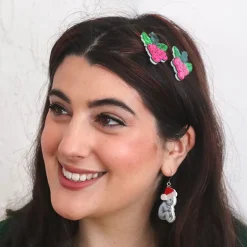 Erstwilder Festive Foliage Hair Clips Set - 2 Piece^ Hair Clips & Claws