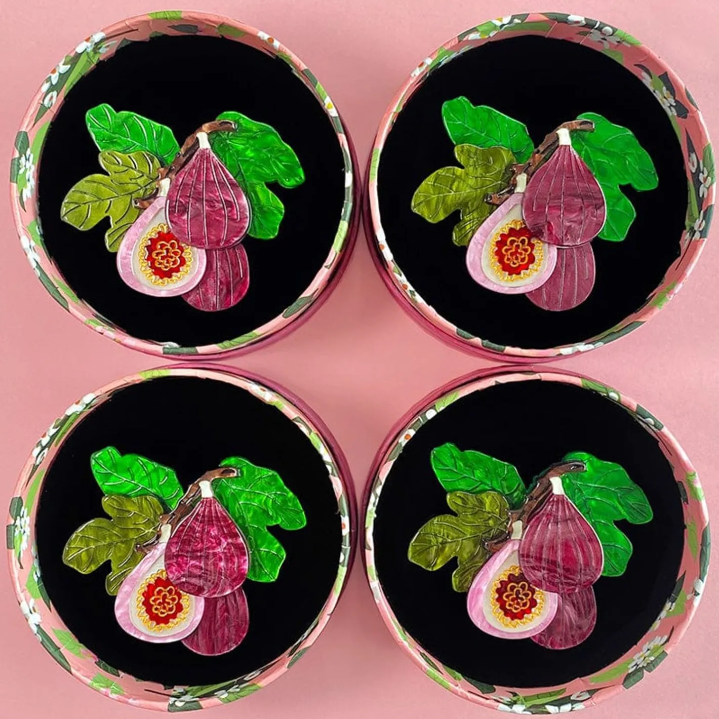 Erstwilder Fig Monday Brooch^ Brooches