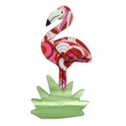 Erstwilder Flamboyant Flamingo Funk Flamingo Brooch^ Brooches
