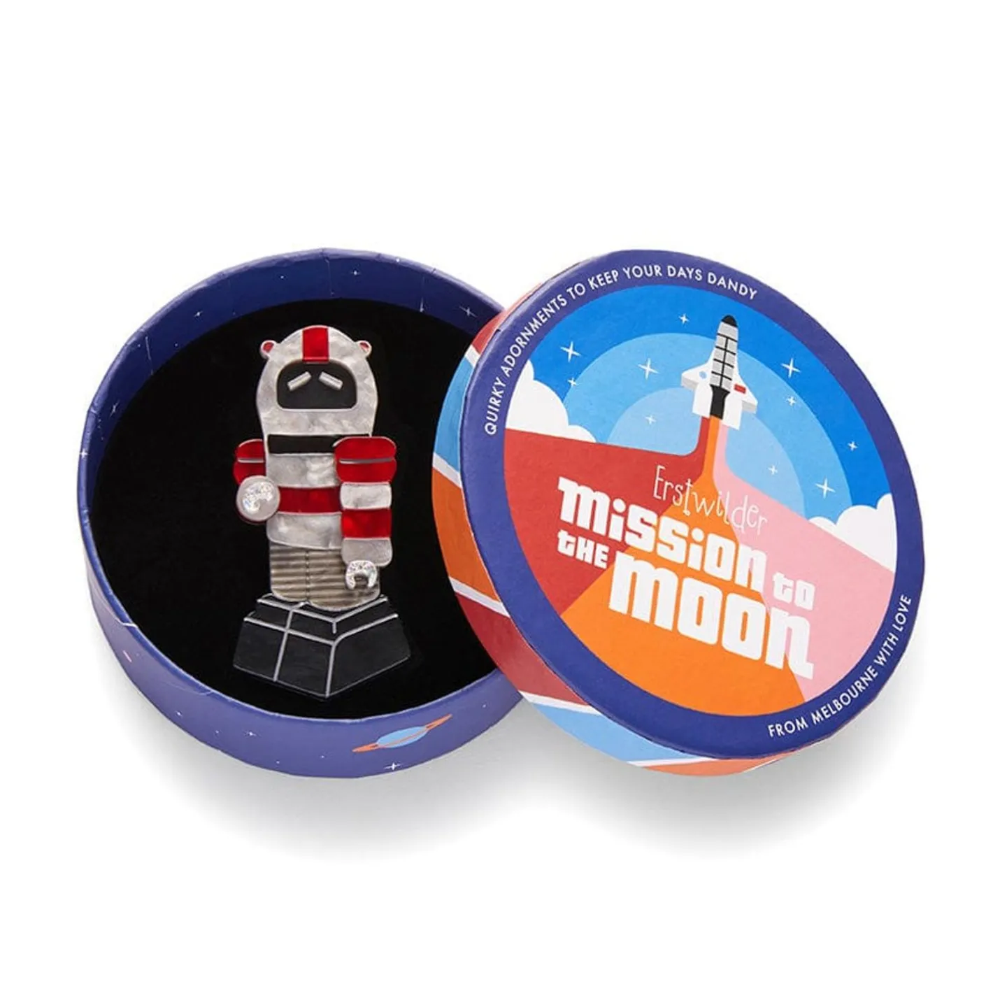 Erstwilder Flight Engineer Brooch^ Brooches