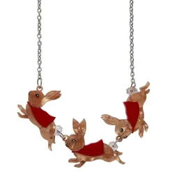 Erstwilder Flopsy, Mopsy & Cottontail Necklace^ Necklaces