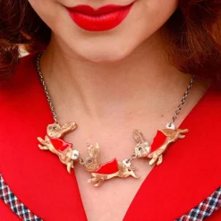 Erstwilder Flopsy, Mopsy & Cottontail Necklace^ Necklaces