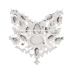 Erstwilder Flora Fox Face Stone Set Crystal Brooch^ Brooches
