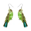Erstwilder Flossie The Budgie Drop Earrings^ Earrings